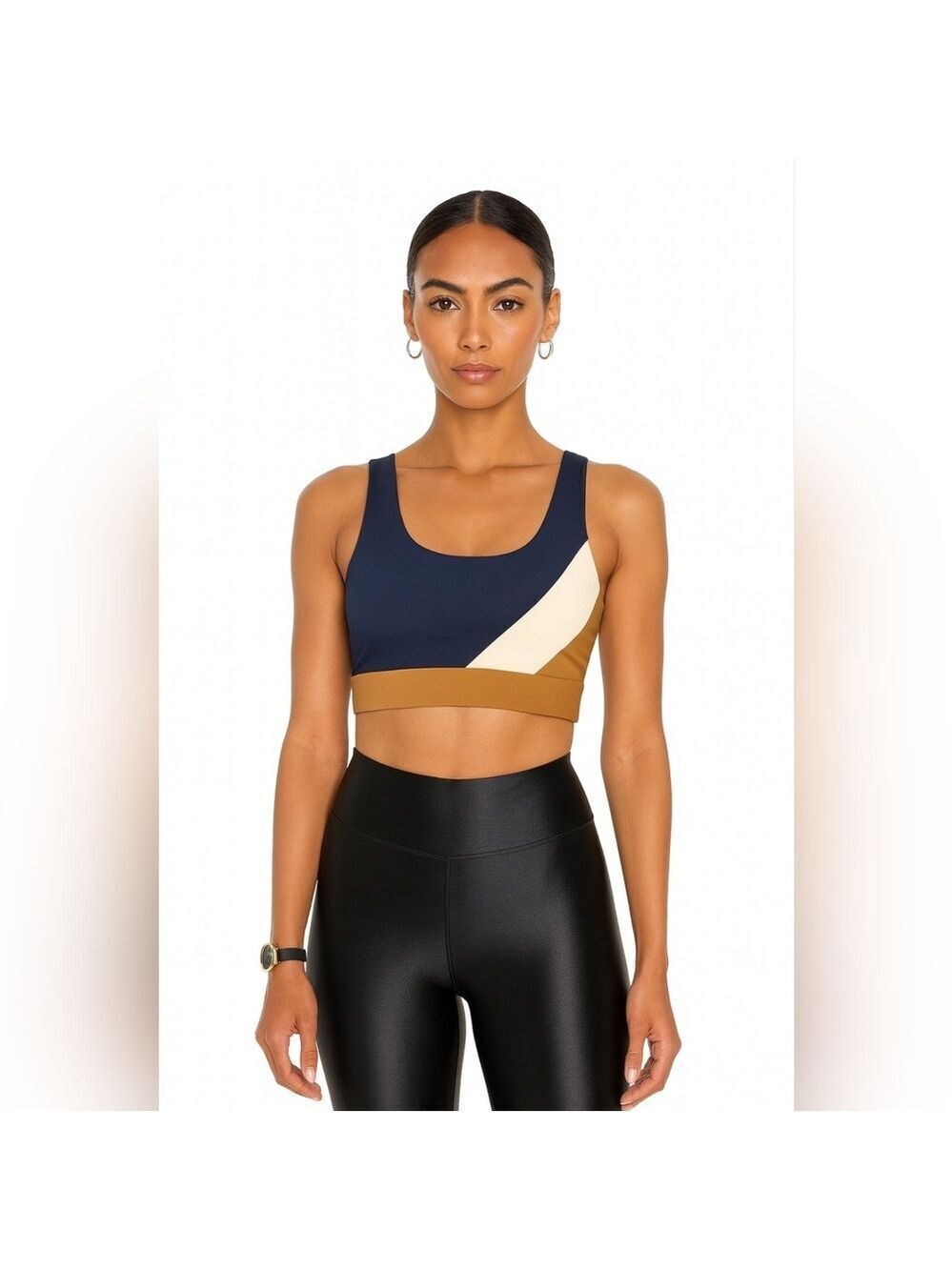 NWOT Nylora Color Block Sports Bra Sz XS
